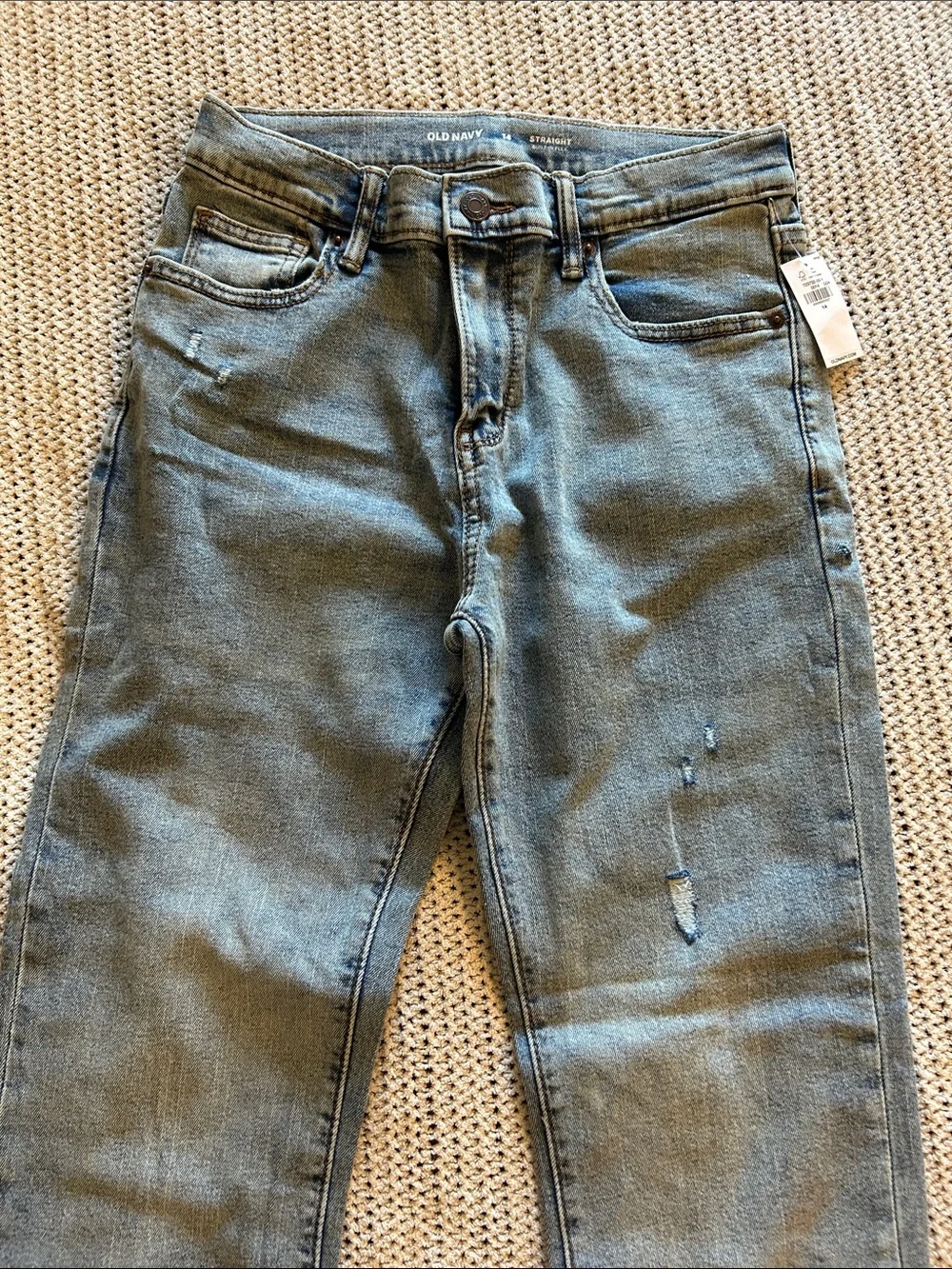 Boy’s Old Navy Straight Built-in-Flex Jeans - size 14